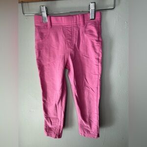 Garanimals Bright Pink Jeggings Toddler Girls Size 3T